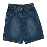 Age 8 Levis Denim Shorts - Medium Blue Cotton