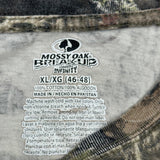 Break-Up Infinity Mossy Oak Camo Long Sleeve T-Shirt - XL Camo Cotton