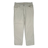 Levis Baggy Cord Trousers - 36″ Waist Cream Cotton