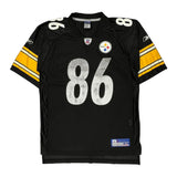 Pittsburgh Steelers Reebok Nfl Football Jersey - Medium Black Polyester