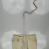 Made In USA Guess Jeans - 34W US 10 Beige Cotton