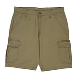 Wrangler Cargo Shorts - 34W 11L Khaki Cotton
