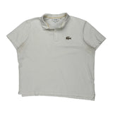 Lacoste Polo Shirt - 4XL White Cotton