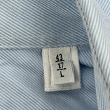 Armani Shirt - XL Blue Cotton