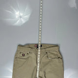 Chaps Ralph Lauren Chinos - 34W 32L Beige Cotton