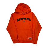 Cleveland Browns Nfl Hoodie - XL Orange Cotton