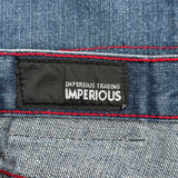 Imperious Denim Shorts - 35W 14L Blue Cotton Blend
