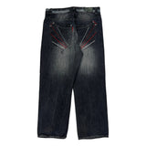 Akomks Hip Hop Jeans - 36W 30L Dark Wash Denim