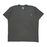 Dickies T-Shirt - 2XL Gray Cotton