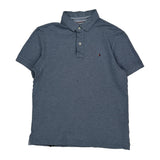 Tommy Hilfiger Polo Shirt - Medium Blue Cotton