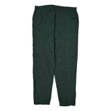 Reebok Tracksuit - Large Green Nylon