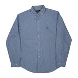 Polo By Ralph Lauren Striped Shirt - XL Blue Cotton
