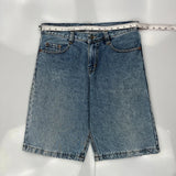 Unbranded Denim Shorts - 32W 8L Acid Wash Denim