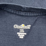 Carhartt T-Shirt - XL Navy Cotton