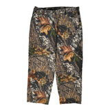 Mossy Oak Camo Trousers - 36W 29L Khaki Cotton