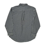 Tommy Hilfiger Checked Shirt - Large Black & White Cotton