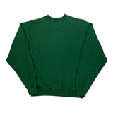 Taz Bah Humbug Looney Tunes Christmas Sweatshirt - Medium Green Cotton