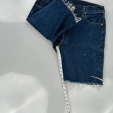 501Xx Levis Denim Shorts - 33W 9L Blue Cotton