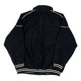 H&M Track Jacket - Large Black Polyester