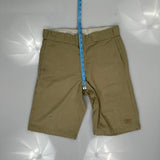 Dickies Shorts - 32W 12L Khaki Cotton