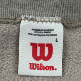 Blank Wilson Sweatshirt - Large Grey Cotton Blend