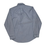 Ralph Lauren Striped Shirt - Large Blue Cotton