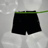 Armani Exchange Cargo Cargo Shorts - 32W 11L Black Cotton