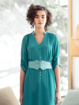 AZALEA | 3-Way Tea Dress | Emerald