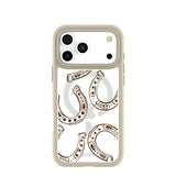 Clear Desert Luck iPhone 17 Pro Max Case With London Fog Ridge (MagSafe included)