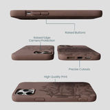 Chocolate Brown Desert Run iPhone 12 Pro Max Case