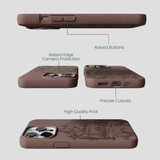 Chocolate Brown Desert Run iPhone 13 Pro Max Case