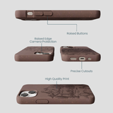 Chocolate Brown Desert Run iPhone 13 Case