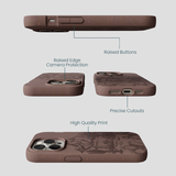 Chocolate Brown Desert Run iPhone 14 Pro Case