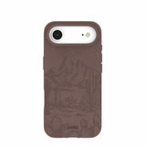 Chocolate Brown Desert Run iPhone Air Case
