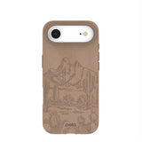 Chocolate Brown Desert Run iPhone Air Case