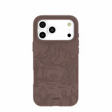 Chocolate Brown Desert Run iPhone 17 Pro Max Case
