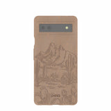 Chocolate Brown Desert Run Google Pixel 6a Case
