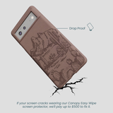 Chocolate Brown Desert Run Google Pixel 6 Case