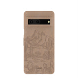 Chocolate Brown Desert Run Google Pixel 7 Case