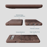 Chocolate Brown Desert Run Google Pixel 7 Case