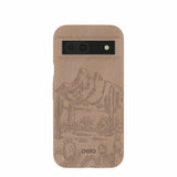 Chocolate Brown Desert Run Google Pixel 8a Case
