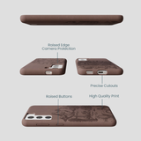 Chocolate Brown Desert Run Samsung Galaxy S21 Case