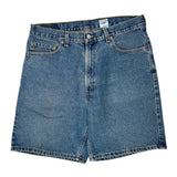Levis Denim Shorts - 34W 9L Blue Cotton