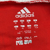 Bayern München Adidas 2007-08 Jack Home Football Shirt - XL Red Polyester