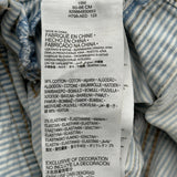 Age 18 Months Levis Striped Overalls - 3XS Blue Cotton