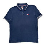 Tommy Hilfiger Denim Polo Shirt - 2XL Blue Cotton