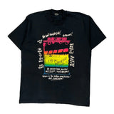 Drama Camp 1990 Screen Stars Single Stitch T-Shirt - XL Black Cotton Blend