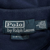 Ralph Lauren Polo Shirt - Large Navy Cotton