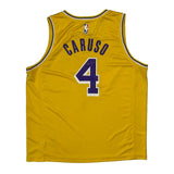 Los Angeles Lakers Fanatics Jersey - Large Yellow Polyester
