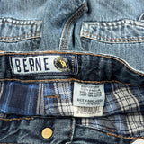 Age 6 Berne Cargo Carpenter Jeans - Small Blue Cotton